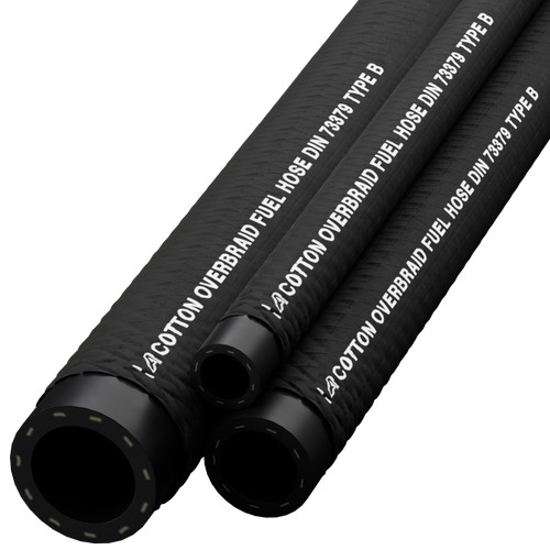 Cotton braided fuel hose - cotton,