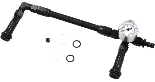 Holley stainless steel braided - stainless,