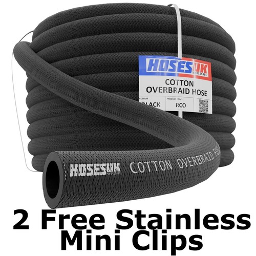 Cotton braided rubber fuel - rubber,