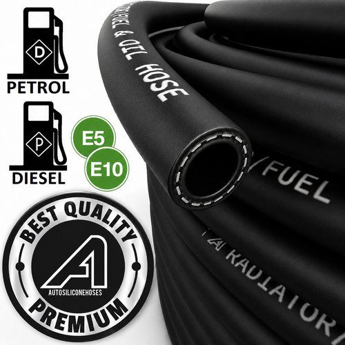 Rubber reinforced fuel hose - rubber, e5